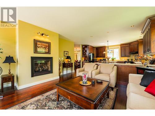 1201 Government  Street, Nelson, BC - Indoor Photo Showing Living Room With Fireplace