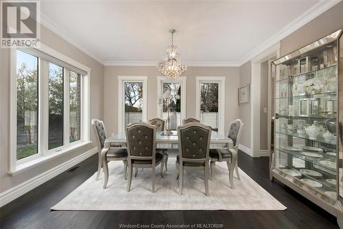 4098 St. Francis Crescent, Lasalle, ON - Indoor Photo Showing Dining Room