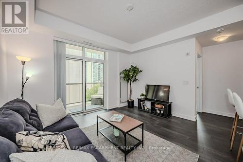 804 - 81 Robinson Street, Hamilton (Durand), ON - Indoor Photo Showing Living Room