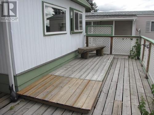 26 1700 S Broadway Avenue, Williams Lake, BC - Outdoor With Deck Patio Veranda With Exterior