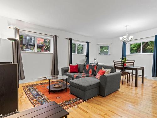 Salon - 1-614 Rue St-Philippe, Montréal (Le Sud-Ouest), QC - Indoor Photo Showing Living Room