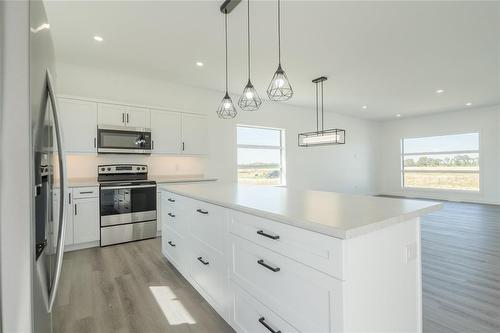 41 Falcon Drive, New Bothwell, MB - Indoor Photo Showing Kitchen With Stainless Steel Kitchen