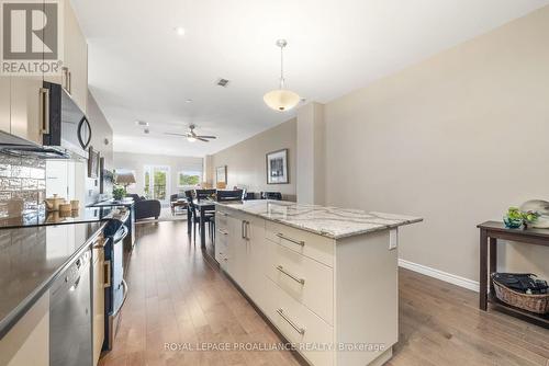 405 - 199 Front Street, Belleville, ON - Indoor Photo Showing Kitchen With Upgraded Kitchen