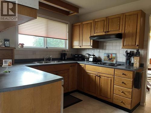 474 Tunasa Drive, Fraser Lake, BC - Indoor Photo Showing Kitchen With Double Sink