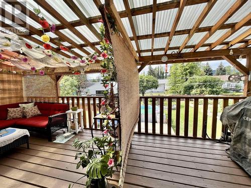 1035 Pigeon Avenue, Williams Lake, BC - Outdoor With Deck Patio Veranda With Exterior