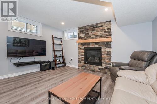 75 Walser Street, Centre Wellington (Elora/Salem), ON - Indoor Photo Showing Living Room With Fireplace