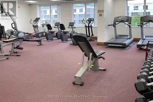 313 - 1 Lee Centre Drive, Toronto (Woburn), ON - Indoor Photo Showing Gym Room