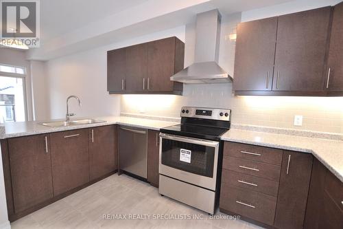 281 - 30 Times Square Boulevard, Hamilton (Stoney Creek), ON - Indoor Photo Showing Kitchen With Double Sink