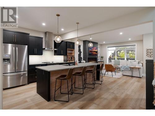 3341 Hawks Crescent, West Kelowna, BC - Indoor Photo Showing Kitchen With Upgraded Kitchen