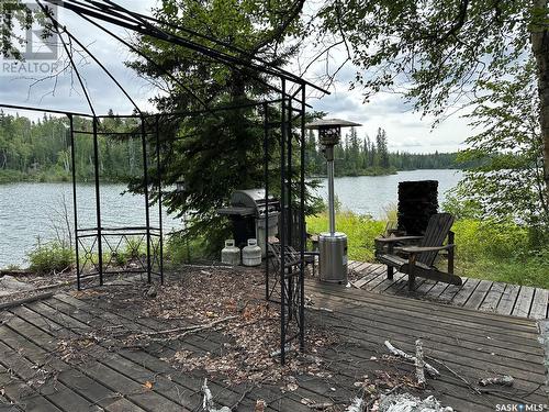 Titled Lots In Toland Bay, Lac La Ronge, SK - Outdoor With Body Of Water With Deck Patio Veranda