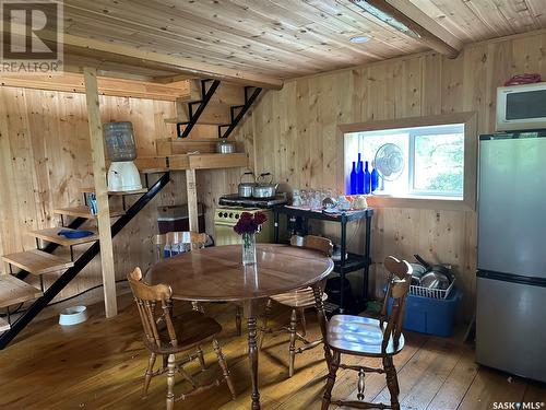 Titled Lots In Toland Bay, Lac La Ronge, SK - Indoor Photo Showing Dining Room