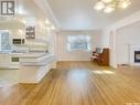 828 Temperance Street, Saskatoon, SK  - Indoor Photo Showing Kitchen With Fireplace 