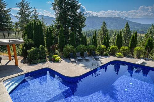 10 Candide Drive, Lumby, BC - Outdoor With In Ground Pool With Deck Patio Veranda