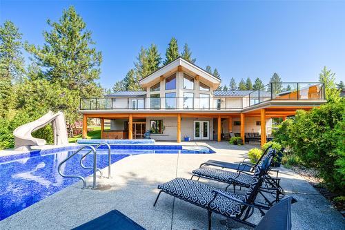 10 Candide Drive, Lumby, BC - Outdoor With In Ground Pool With Deck Patio Veranda