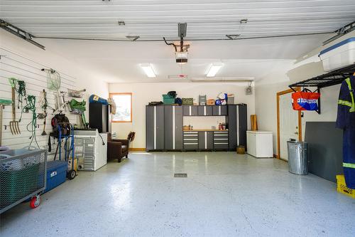 10 Candide Drive, Lumby, BC - Indoor Photo Showing Garage