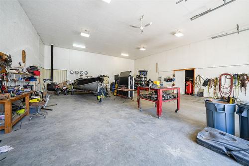 10 Candide Drive, Lumby, BC - Indoor Photo Showing Garage