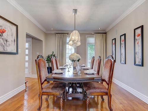 Salle Ã  manger - 7630 Rue De Liverpool, Brossard, QC - Indoor Photo Showing Dining Room