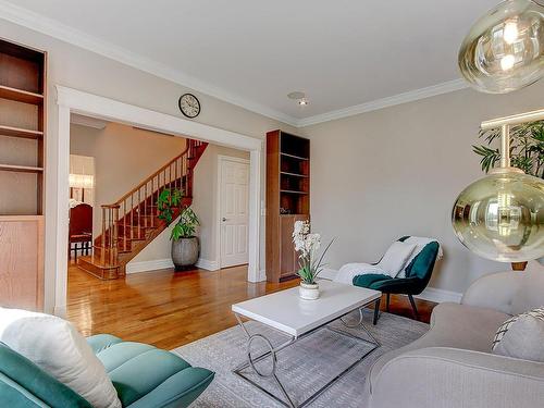 Salon - 7630 Rue De Liverpool, Brossard, QC - Indoor Photo Showing Living Room