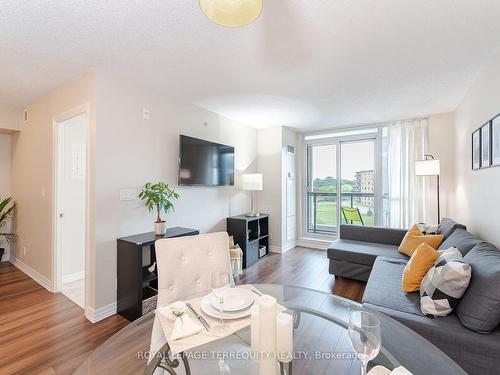 503-80 Esther Lorrie Dr, Toronto, ON - Indoor Photo Showing Living Room