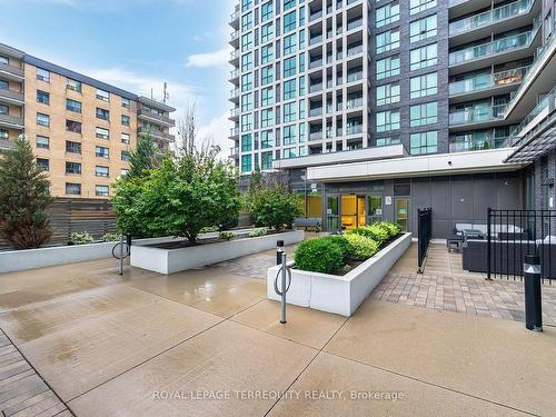 503-80 Esther Lorrie Dr, Toronto, ON - Outdoor With Balcony With Facade