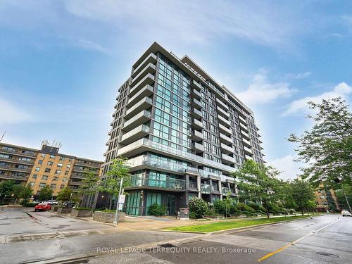 503-80 Esther Lorrie Dr, Toronto, ON - Outdoor With Balcony With Facade