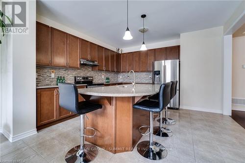 463 Etheridge Avenue, Milton (Ford), ON - Indoor Photo Showing Kitchen With Stainless Steel Kitchen With Upgraded Kitchen