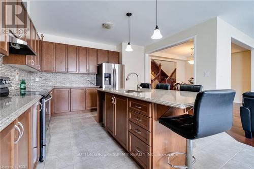 463 Etheridge Avenue, Milton (Ford), ON - Indoor Photo Showing Kitchen With Stainless Steel Kitchen With Upgraded Kitchen