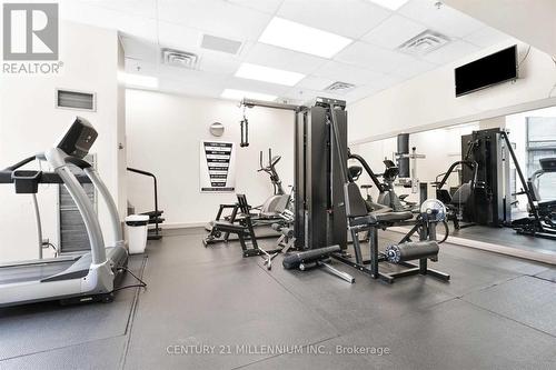 809 - 3 Hickory Tree Road, Toronto (Weston), ON - Indoor Photo Showing Gym Room