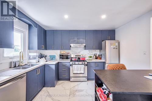 567 Atwater Avenue, Mississauga (Mineola), ON - Indoor Photo Showing Kitchen With Double Sink