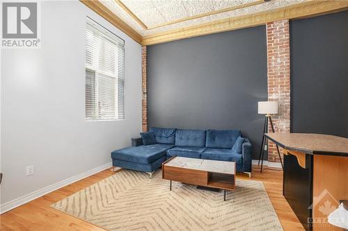 297 Dupuis Street Unit#107, Ottawa, ON - Indoor Photo Showing Living Room