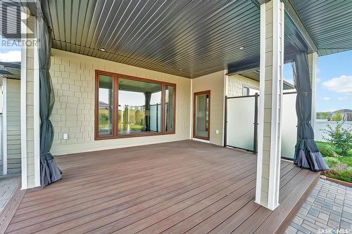 351 Arscott Crescent, Saskatoon, SK - Outdoor With Deck Patio Veranda With Exterior