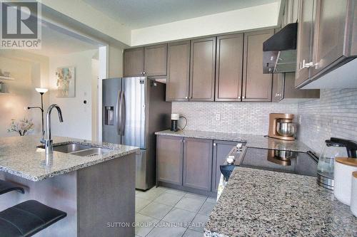 61 Queen Mary Boulevard, Hamilton (Stoney Creek), ON - Indoor Photo Showing Kitchen With Double Sink With Upgraded Kitchen