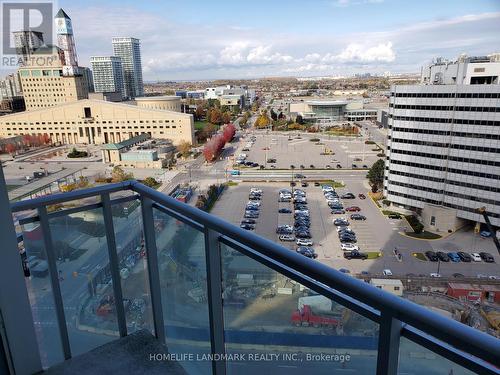 1603 - 3939 Duke Of York Boulevard, Mississauga, ON - Outdoor With Balcony With View