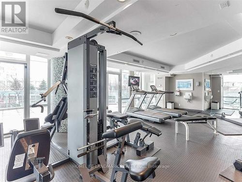 1603 - 3939 Duke Of York Boulevard, Mississauga, ON - Indoor Photo Showing Gym Room