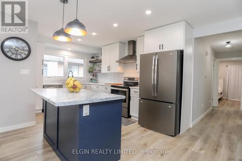 7 Willow Street, St. Thomas, ON - Indoor Photo Showing Kitchen With Upgraded Kitchen