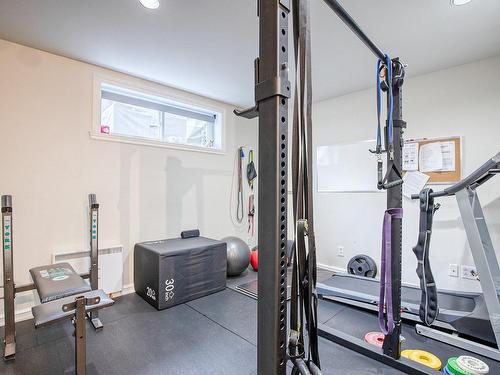 Family room - 370 Rue Léotable-Dubuc, La Prairie, QC - Indoor Photo Showing Gym Room