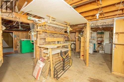 134 Main Road, Bristols Hope, NL - Indoor Photo Showing Basement