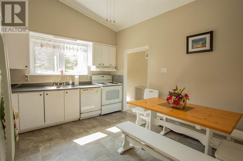 134 Main Road, Bristols Hope, NL - Indoor Photo Showing Kitchen With Double Sink