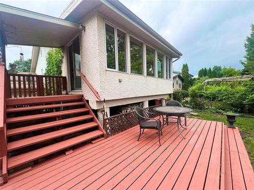 76 High Point Drive, Winnipeg, MB - Outdoor With Deck Patio Veranda With Exterior