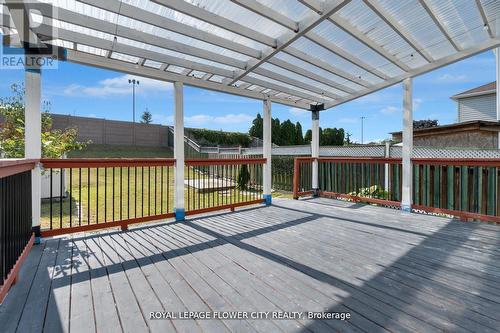 32 Nectarine Crescent, Brampton (Westgate), ON - Outdoor With Deck Patio Veranda With Exterior