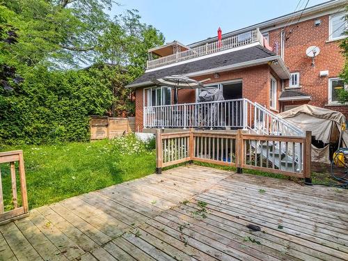 Backyard - 2144 Ch. De Dunkirk, Mont-Royal, QC - Outdoor With Deck Patio Veranda With Exterior