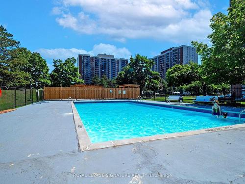 1003-18 Knightsbridge Rd, Brampton, ON - Outdoor With In Ground Pool With Backyard