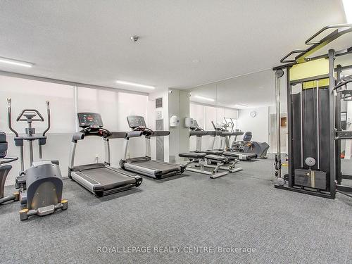 705-3590 Kaneff Cres, Mississauga, ON - Indoor Photo Showing Gym Room