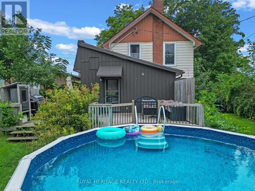 180 Angeline Street N, Kawartha Lakes (Lindsay), ON - Outdoor With Above Ground Pool