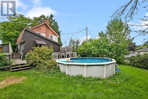 180 Angeline Street N, Kawartha Lakes (Lindsay), ON - Outdoor With Above Ground Pool With Backyard