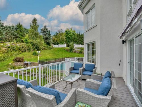 Terrasse - 25 Ch. Des Amarantes, Sainte-Anne-Des-Lacs, QC - Outdoor With Deck Patio Veranda With Exterior