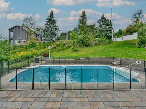 Piscine - 25 Ch. Des Amarantes, Sainte-Anne-Des-Lacs, QC - Outdoor With In Ground Pool With Backyard