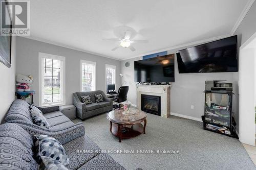 201 Eight Avenue, New Tecumseth (Alliston), ON - Indoor Photo Showing Living Room With Fireplace