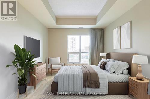 403 - 33 Ellen Street, Barrie (City Centre), ON - Indoor Photo Showing Bedroom