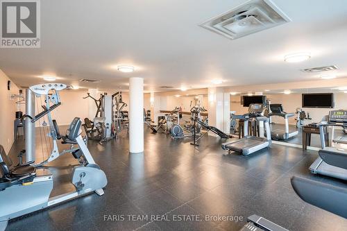 403 - 33 Ellen Street, Barrie (City Centre), ON - Indoor Photo Showing Gym Room